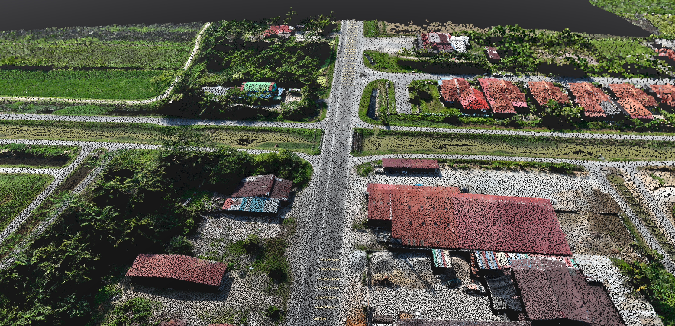 Dense point cloud data for detailed analysis