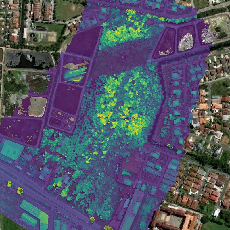 Digital elevation model sample 4 - Topographic analysis