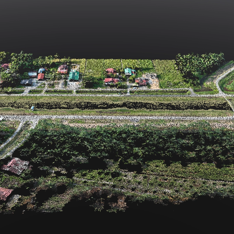 3D point cloud sample 6 - Topographic detail